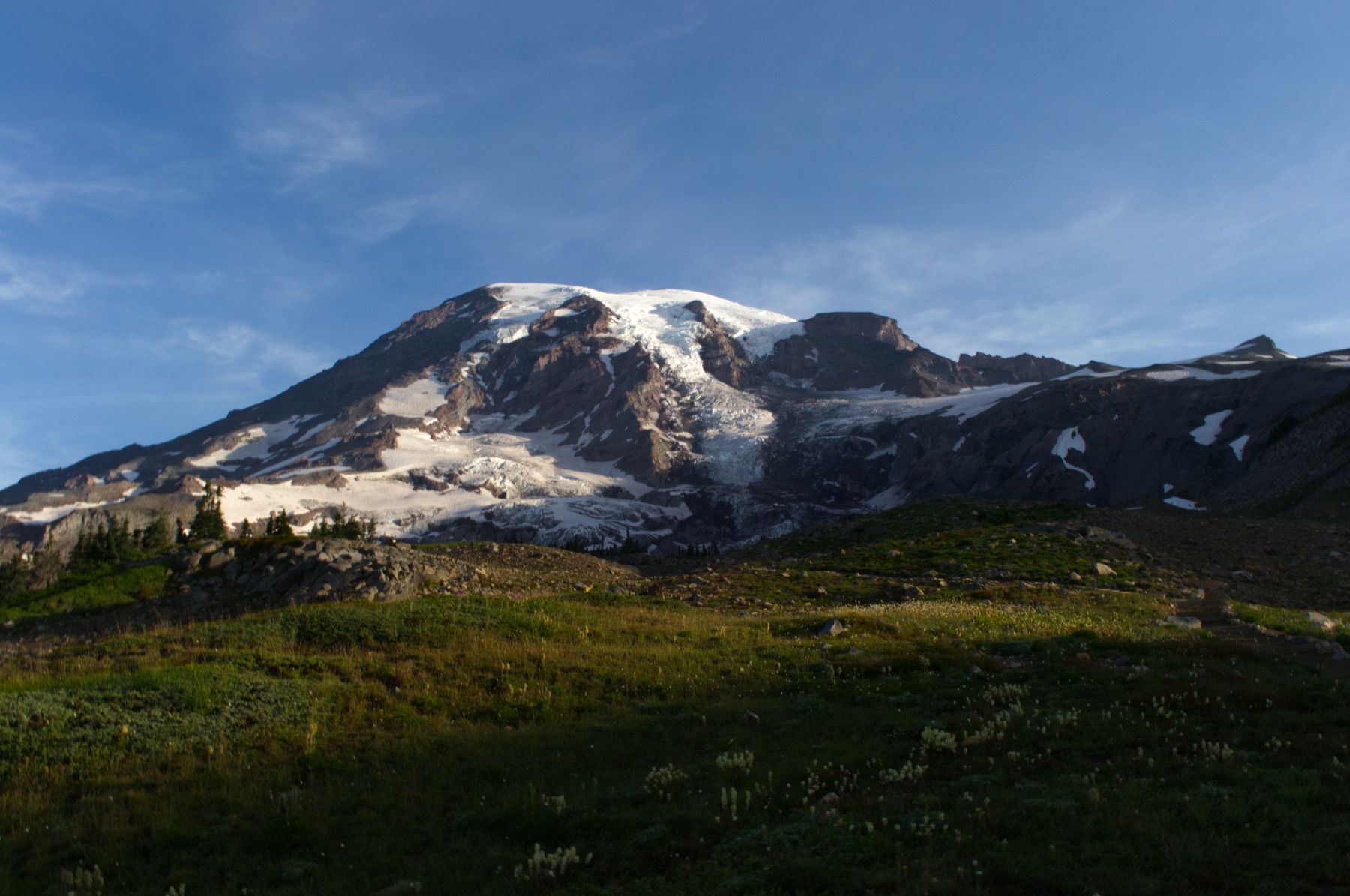 Mount Rainier in morning light